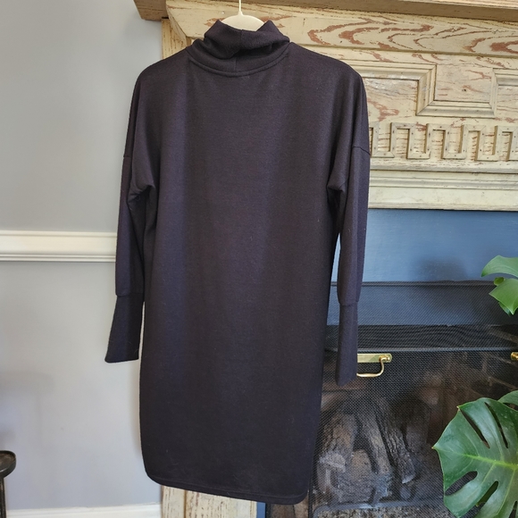 NWOT Noisy May Roll Neck Mini Sweater Dress - Picture 5 of 7